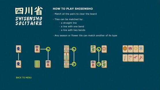 Screenshot Shisensho Solitaire