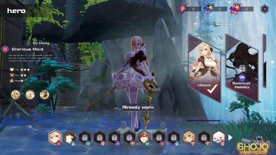 Screenshot Shojo Warriors