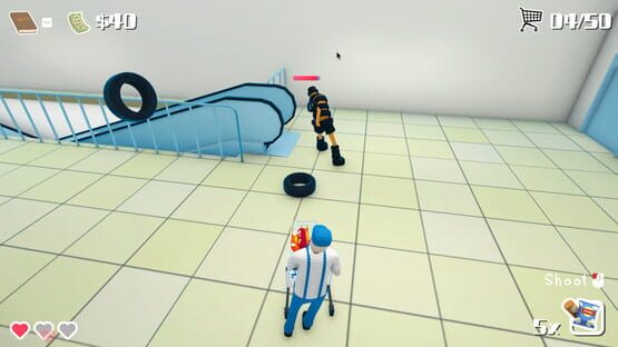 Screenshot Shopping Cart Pusher