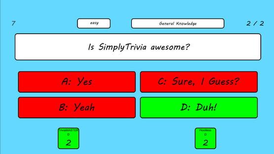 Screenshot SimplyTrivia