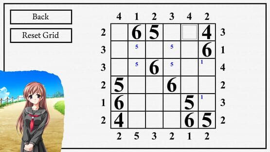Screenshot Skyscrapers Puzzle: Airi's tale