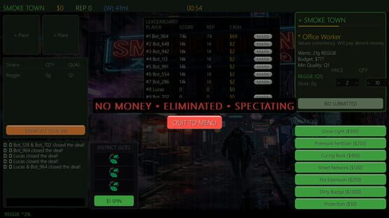 Screenshot Smoke Town