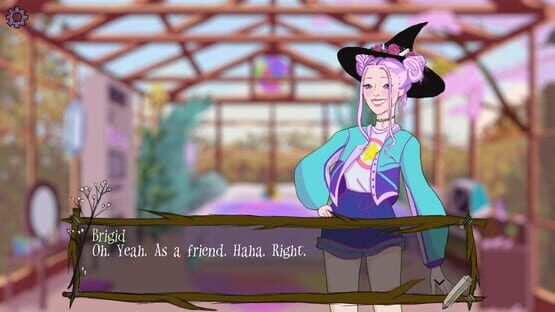 Screenshot So May It Be: A Witch Dating Simulator