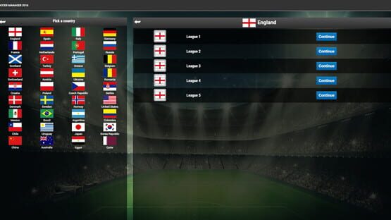 Screenshot Soccer Manager 2016