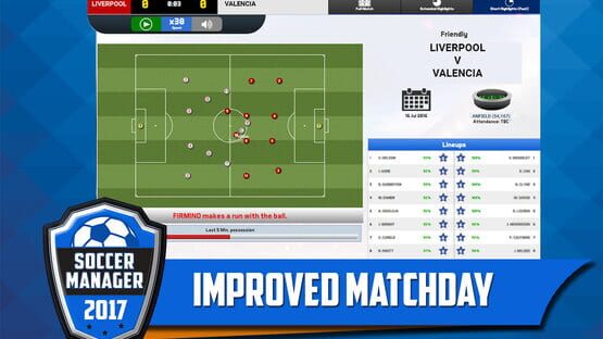 Screenshot Soccer Manager 2017