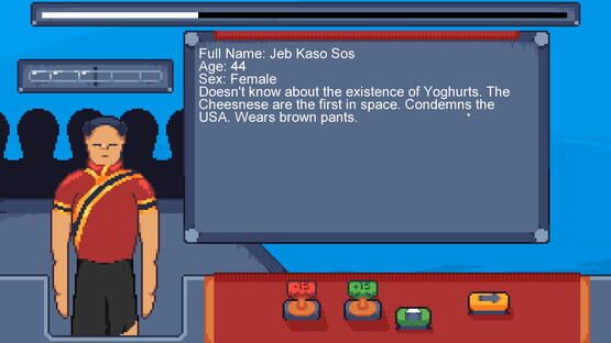 Screenshot Social Credit Simulator