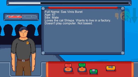 Screenshot Social Credit Simulator