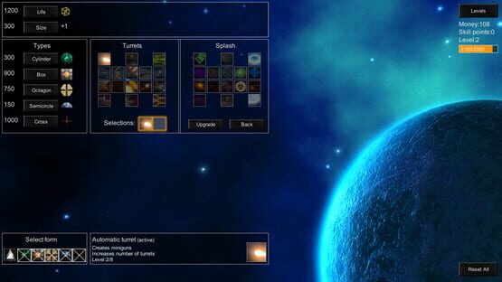 Screenshot Space Radiance