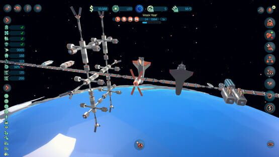 Screenshot Space Station Designer