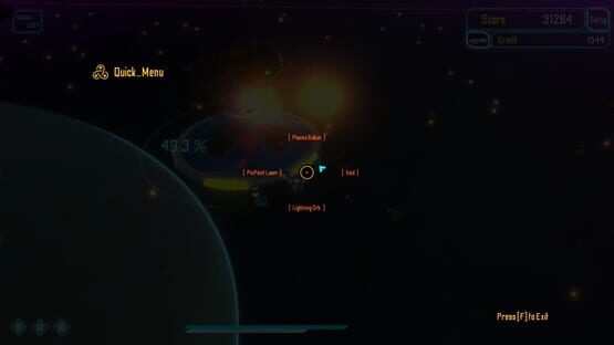 Screenshot SpaceExile