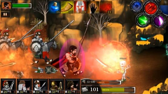 Screenshot Spartans Vs Zombies Defense