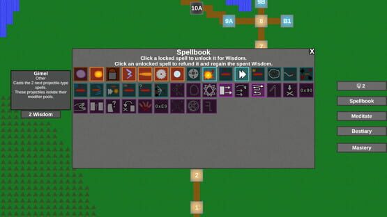 Screenshot Spell Slingin' Tower Defense