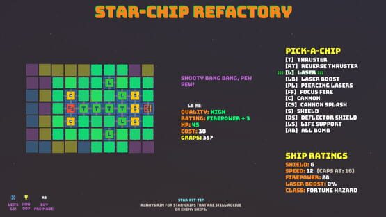 Screenshot Star-Pit Starship