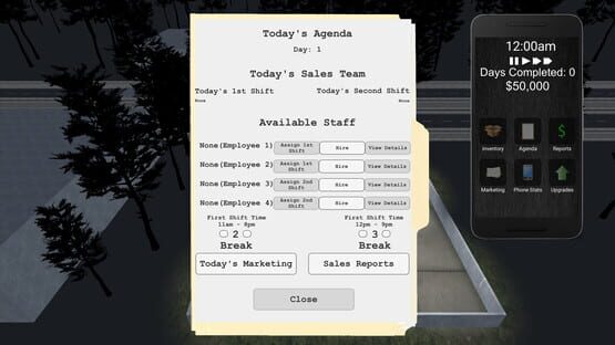 Screenshot Store Manager: Cellular Edition