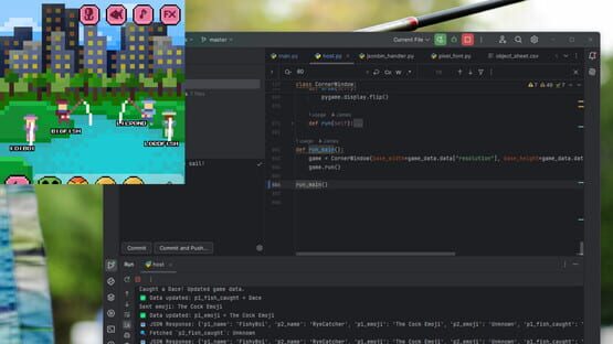 Screenshot Strange Shores: Social Desktop Fishing