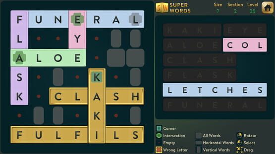 Screenshot Super Words