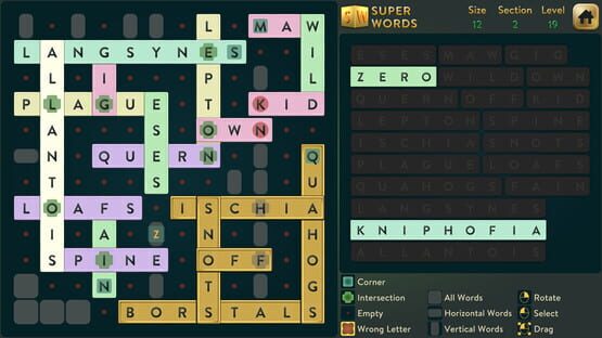 Screenshot Super Words