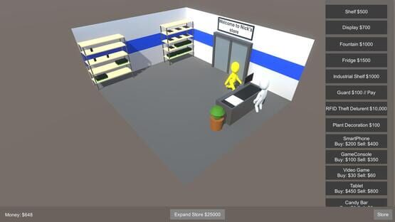 Screenshot Supermarket Tycoon