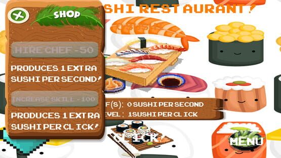Screenshot Sushi Clicker