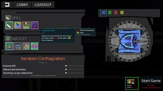 Screenshot Synthetic Paradox