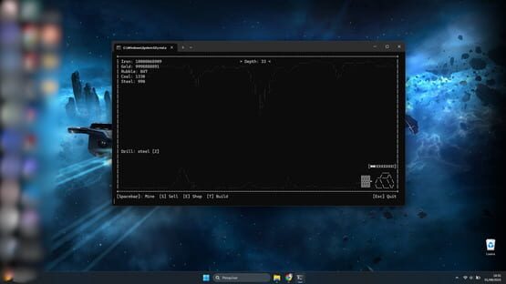 Screenshot Terminal Descent