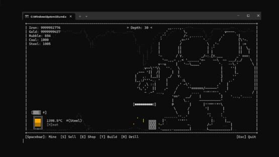 Screenshot Terminal Descent