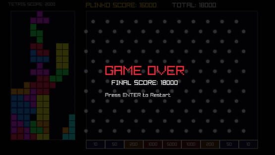 Screenshot TetraPlinko