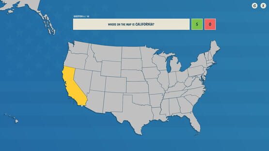 Screenshot The 50 States Quiz