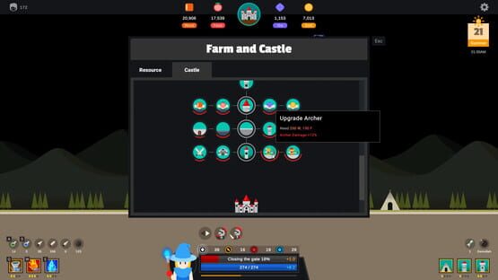Screenshot The Defender: Farm and Castle 2