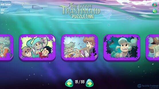 Screenshot The Little Trashmaid Puzzletime