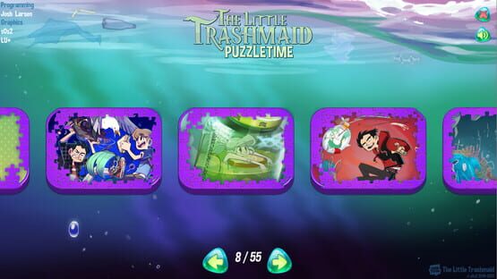 Screenshot The Little Trashmaid Puzzletime