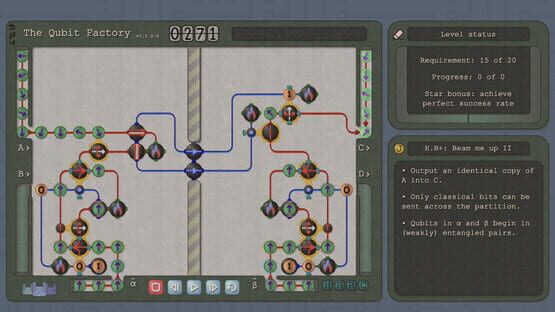 Screenshot The Qubit Factory