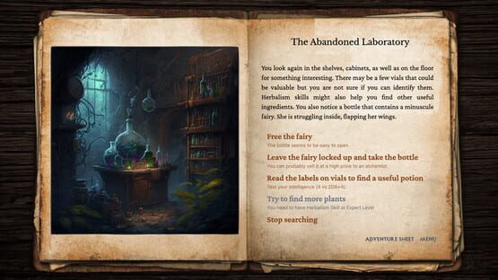 Screenshot The Secret of Darkwoods