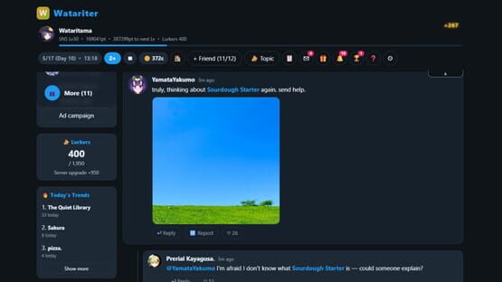 Screenshot TimelineTown