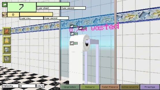 Screenshot Toilet Paper Idle