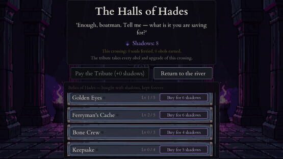 Screenshot Toll: The Ferryman's Ledger