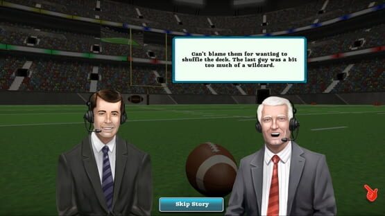 Screenshot Touch Down Football Solitaire