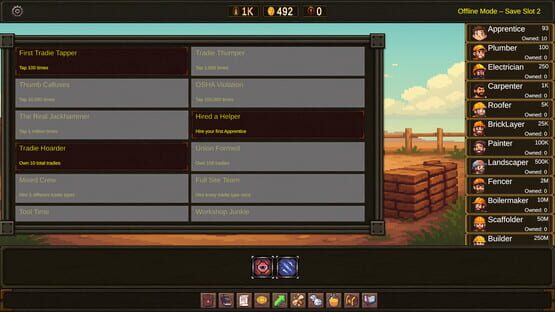 Screenshot Tradie Tapper