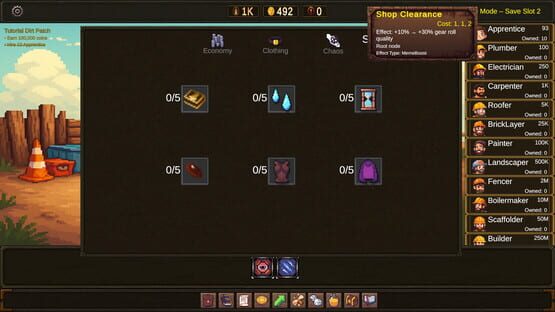 Screenshot Tradie Tapper