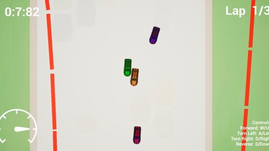 Screenshot Trash Top Down Racing