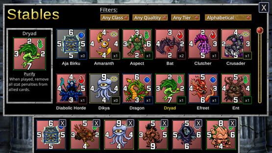 Screenshot Trial of the Gods: Siralim CCG