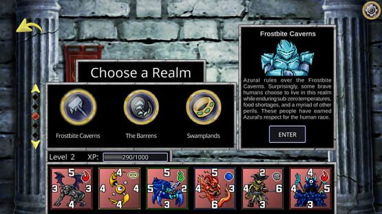 Screenshot Trial of the Gods: Siralim CCG