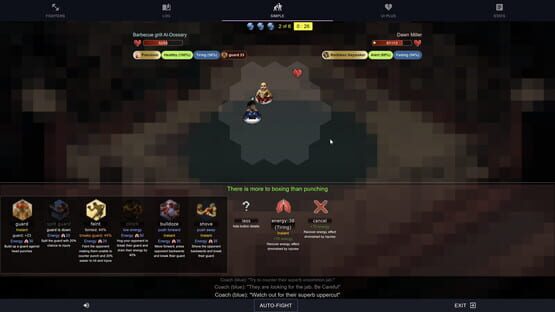 Screenshot Turn Based Boxing