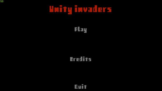 Screenshot Unity Invaders