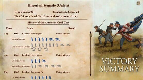 Screenshot Victory and Glory: The American Civil War