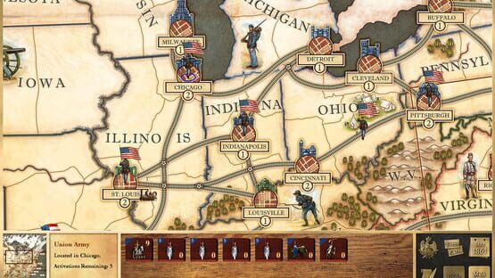 Screenshot Victory and Glory: The American Civil War