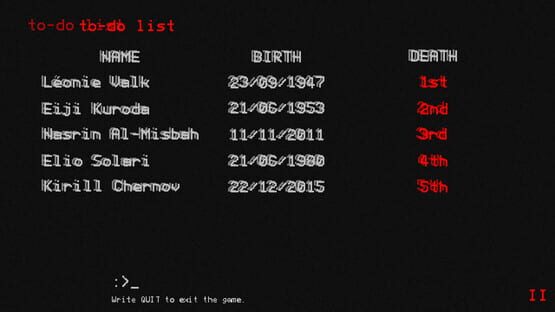 Screenshot Void Game