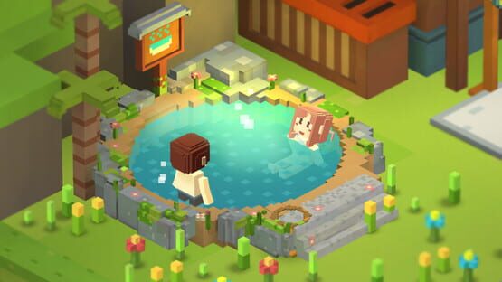 Screenshot Voxel Farm Island