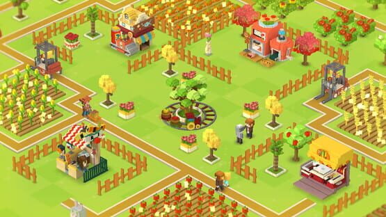 Screenshot Voxel Farm Island