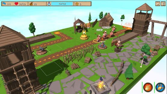 Screenshot Voxelia Defenders